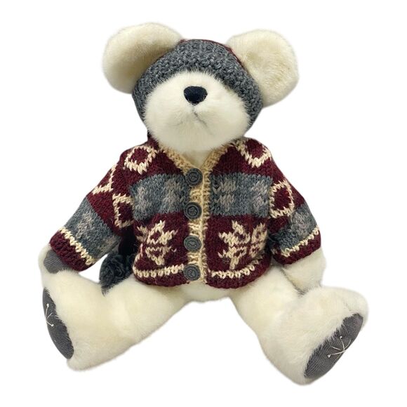Boyds Bear Tomba Bearski Stuffed Collectors Plush Bear 1999 Vintage 14 X 8 Inch - Picture 1 of 9
